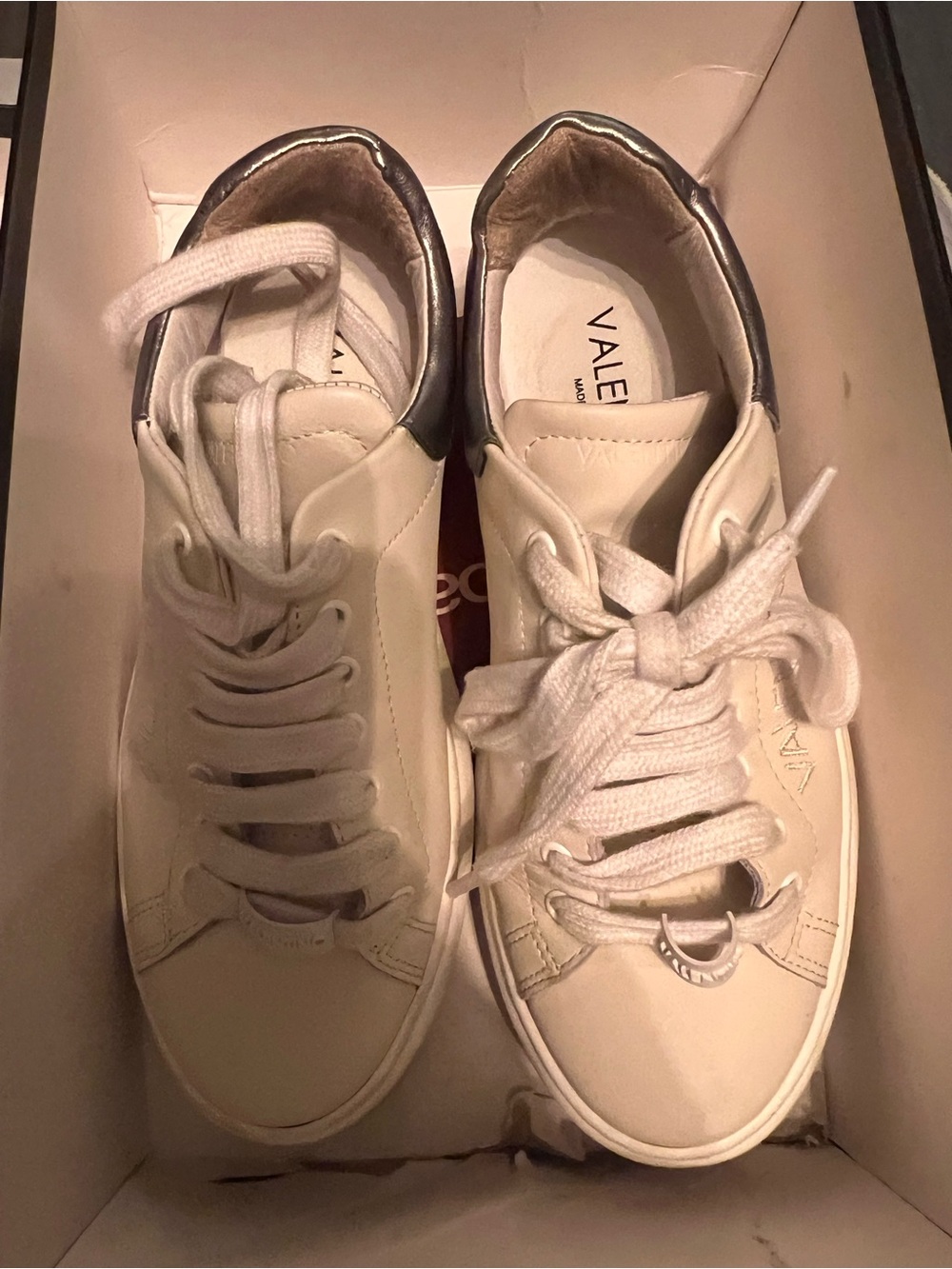 VALENTINO BY MARIO VALENTINO Fresia  Leather white  Sneakers 7.5